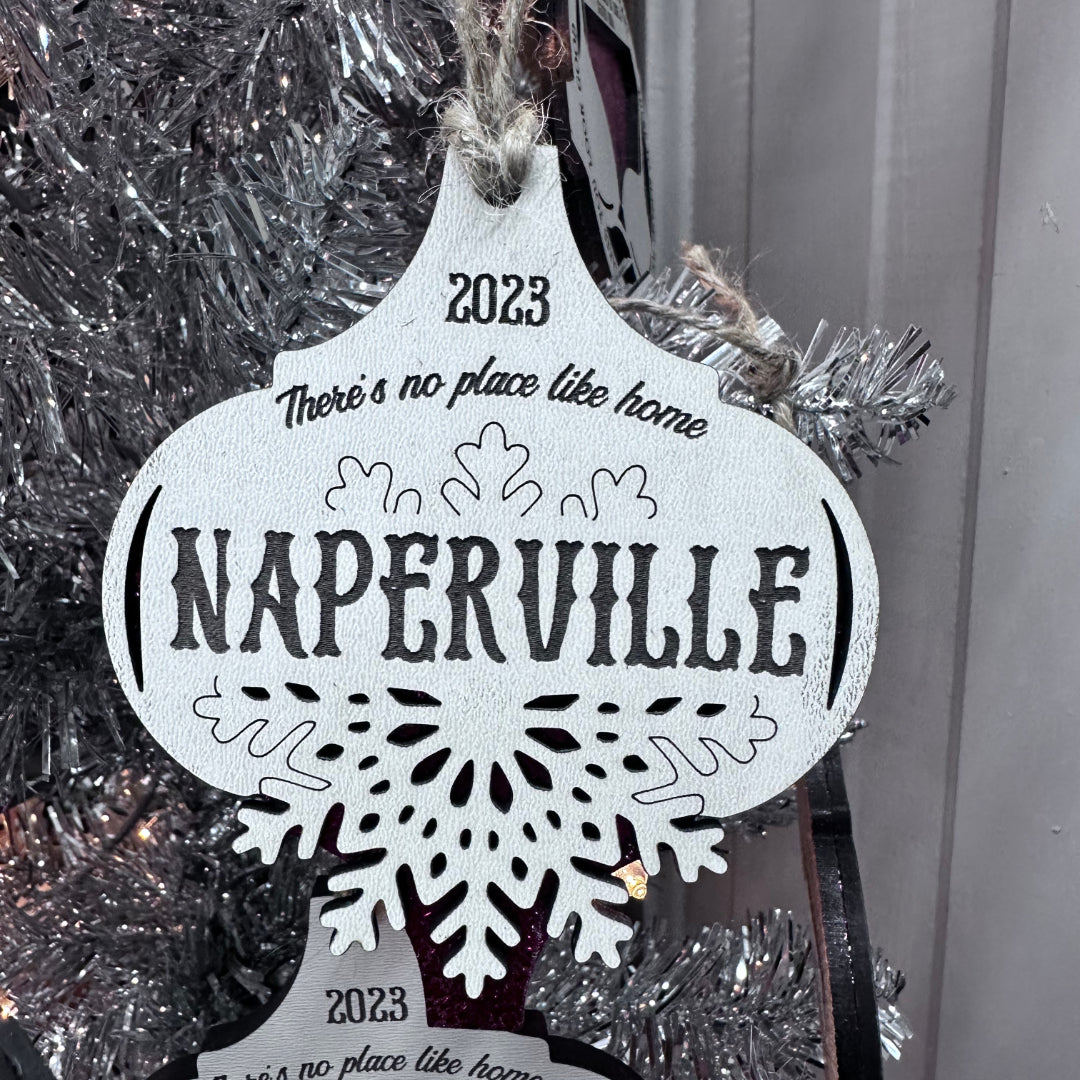 2023 There's No Place Like Home CUSTOM City Ornament