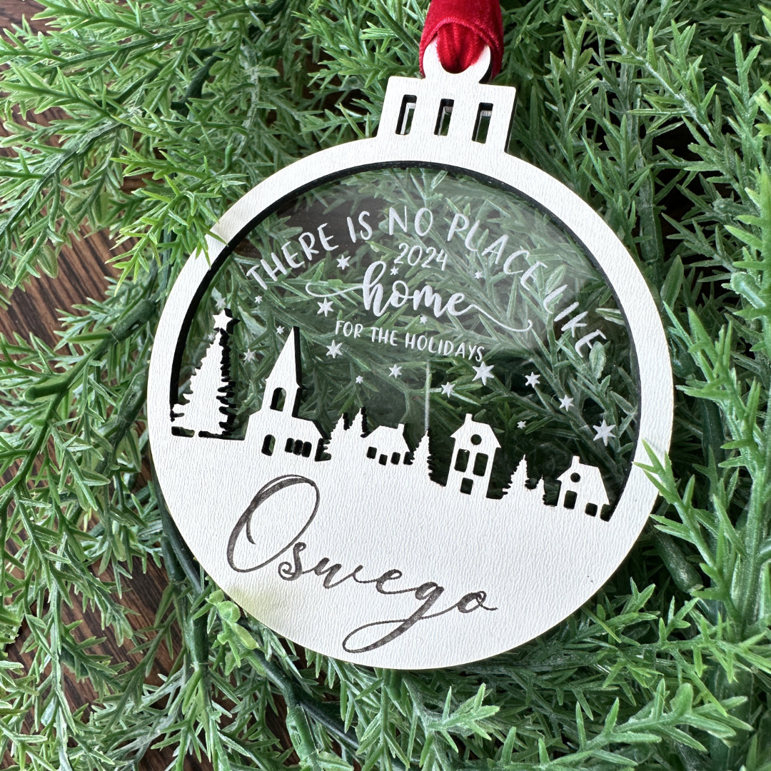 2024 There's No Place Like Home CUSTOM City Ornament