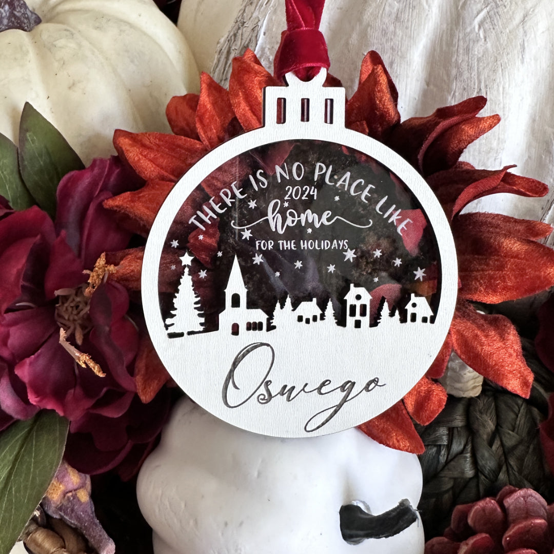 2024 There's No Place Like Home CUSTOM City Ornament