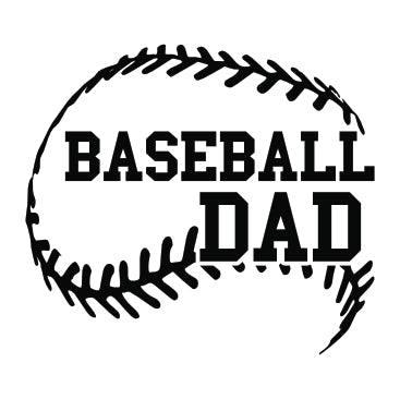 baseball dad design