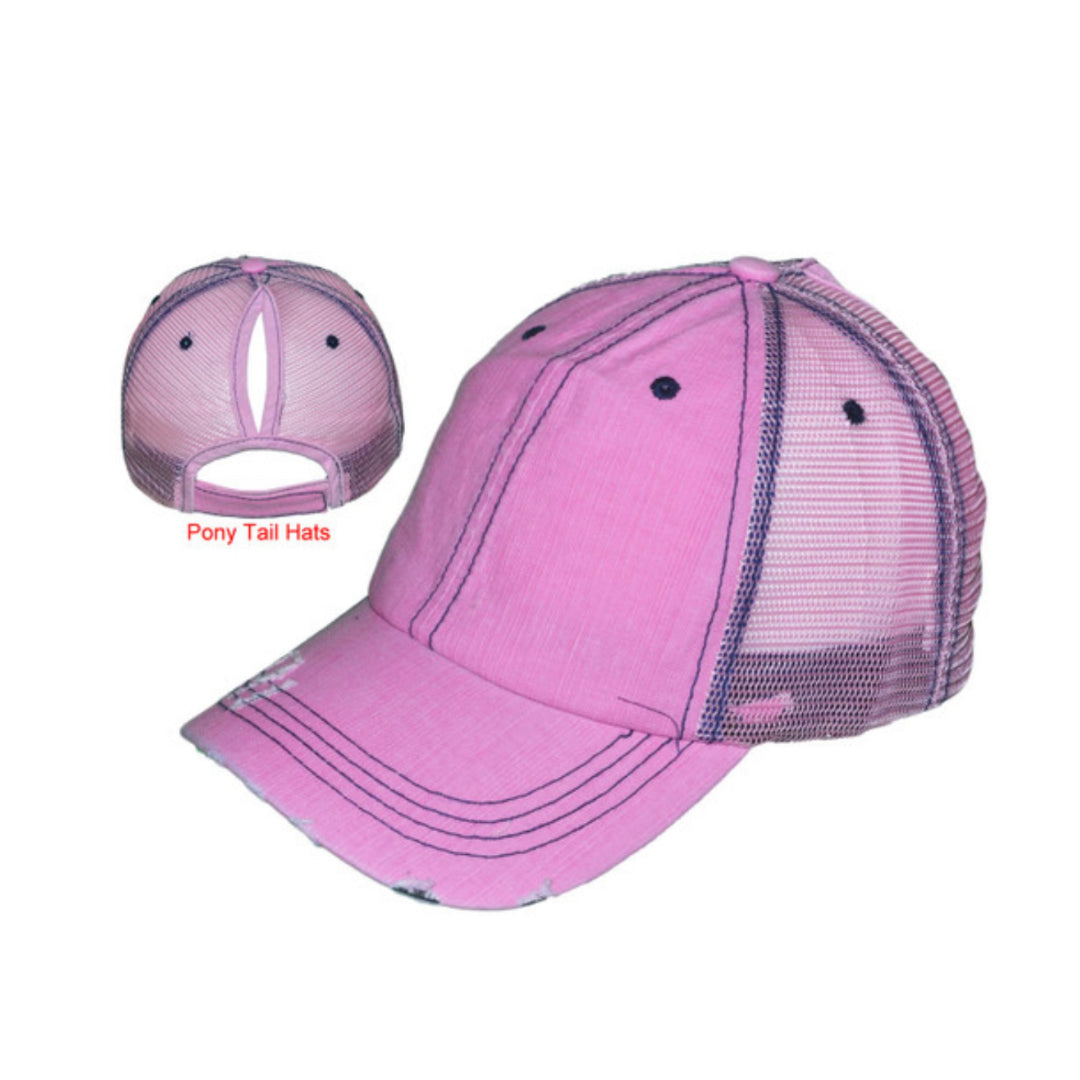 Sport's Mom Ponytail Hat