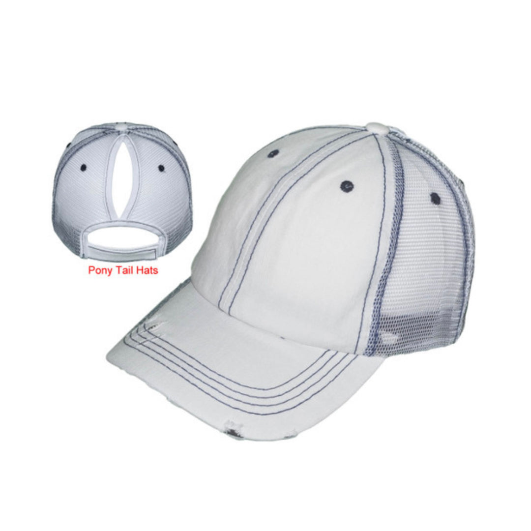 Sport's Mom Ponytail Hat