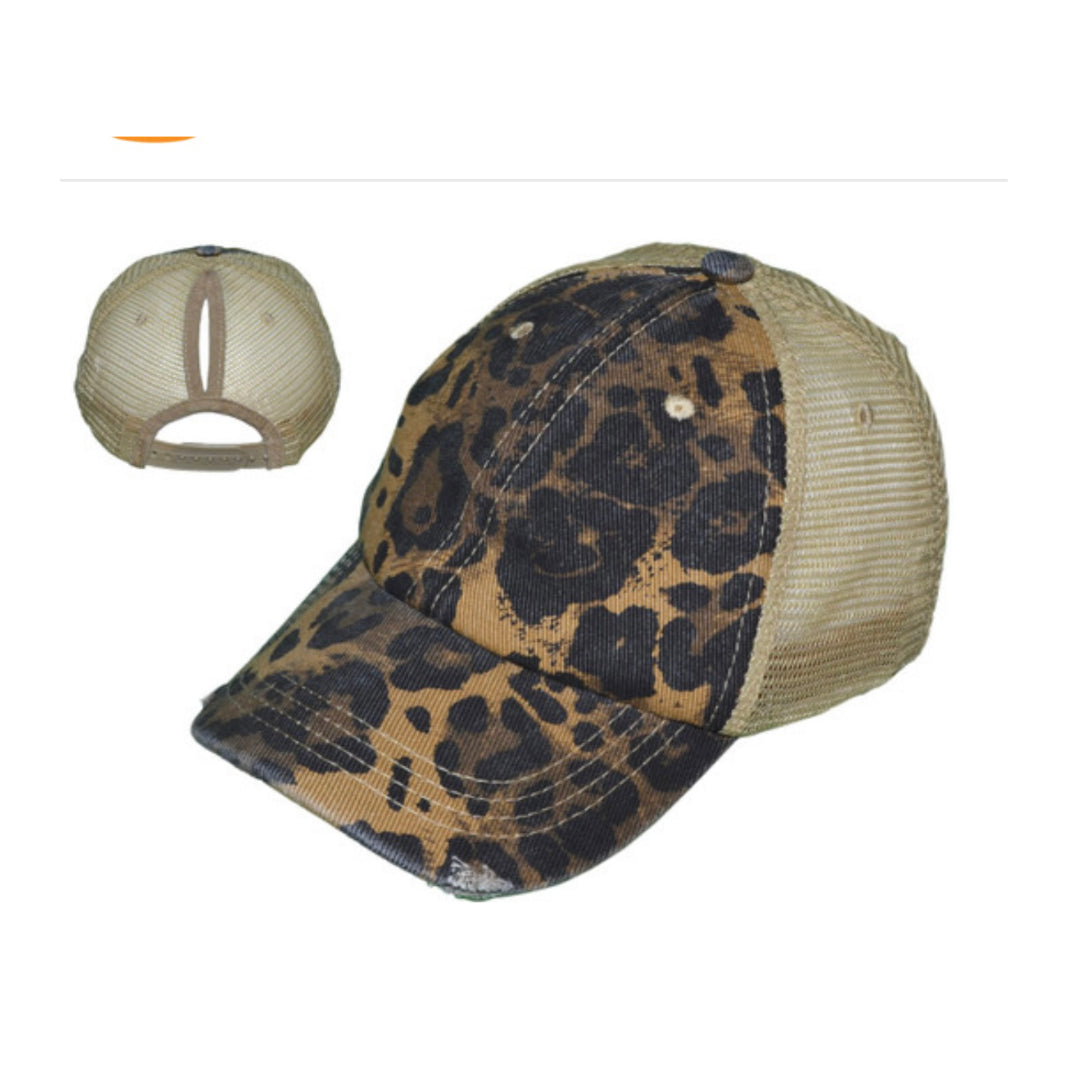 Sport's Mom Ponytail Hat