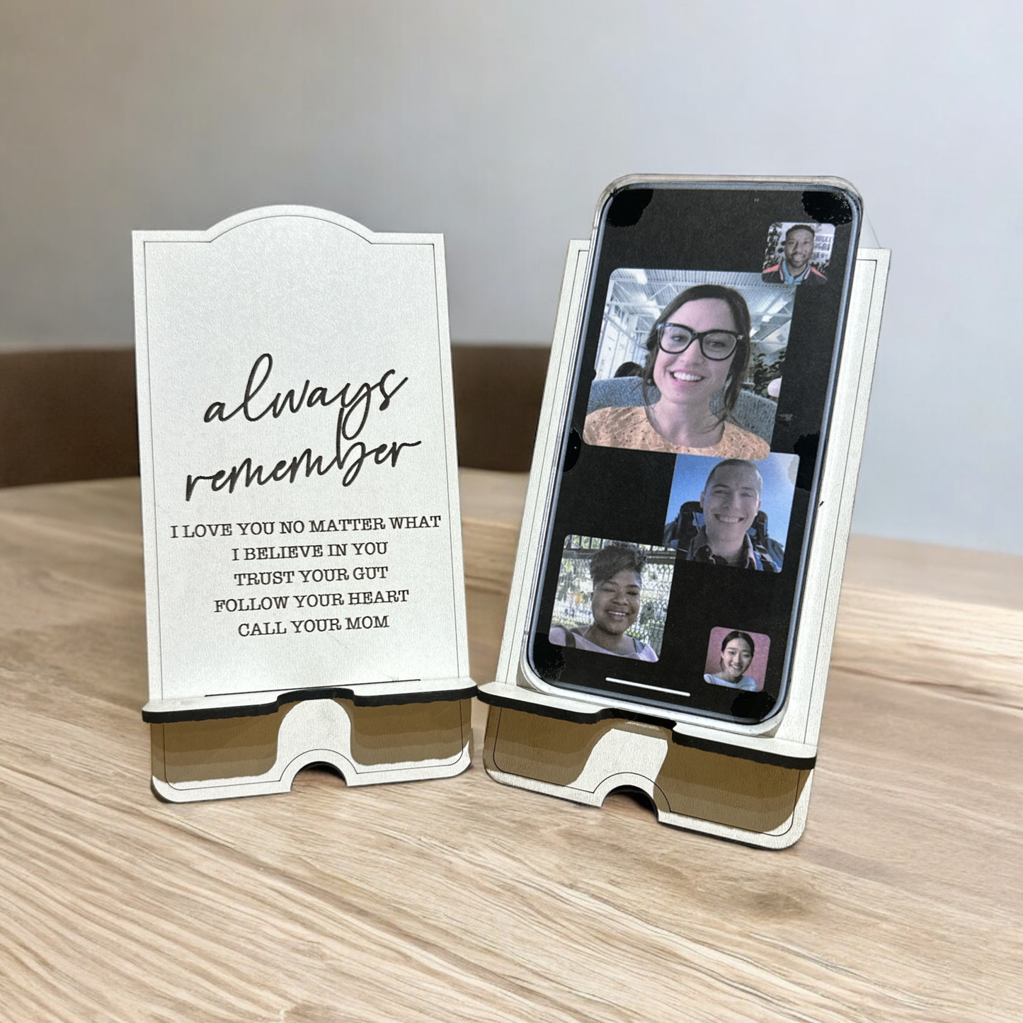 Motivational Phone Holder Stand
