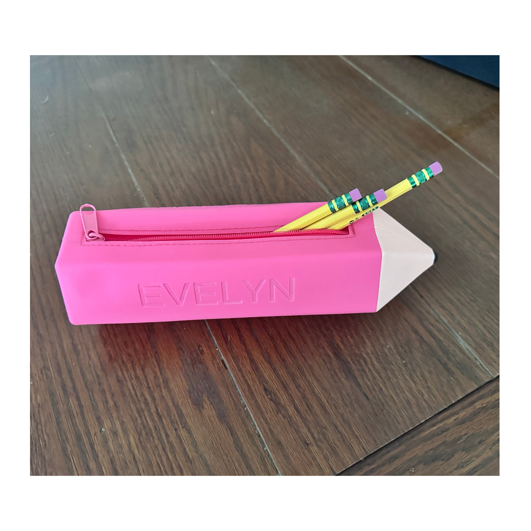 Personalized Silicone Pencil Case