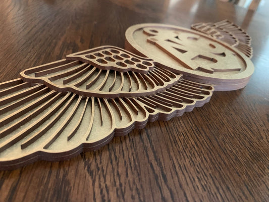 Naval Aircrew Gold Wings | Personalized | Non-Personalized | Aircrew Gift | Retirement Gift