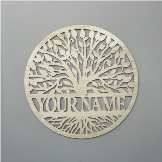 Tree of Life Laser-Cut - Personalized
