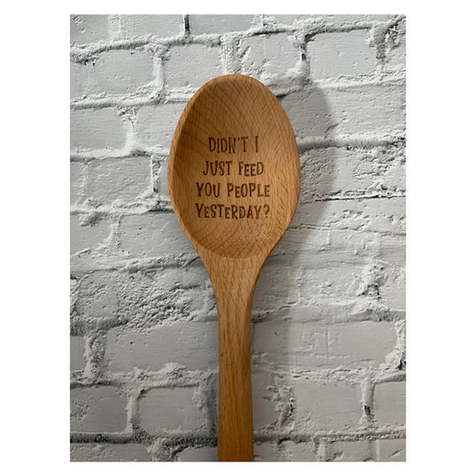 Engraved Mixing Spoons