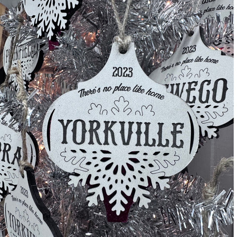 2023 There's No Place Like Home CUSTOM City Ornament