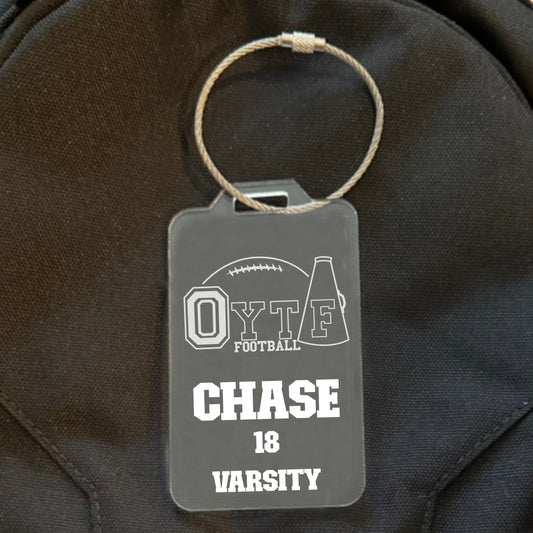 Clear Acrylic OYTF Bagtag