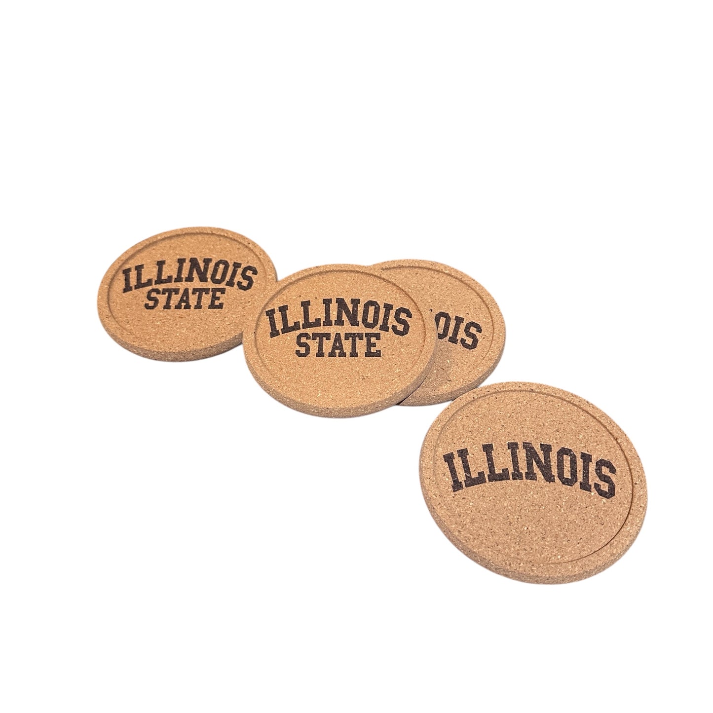 Custom College/University Name Cork Coasters