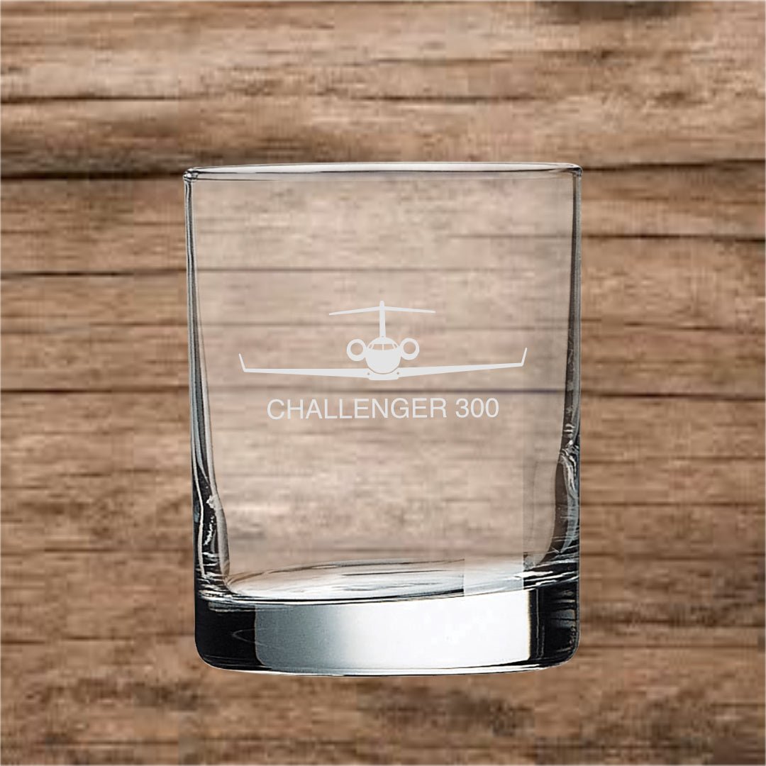 Aviation Enthusiasts Engraved 11oz Rocks Glass