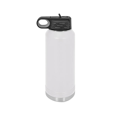 20oz Personalized Engraved Stainless Steel Water bottle - NAME ONLY