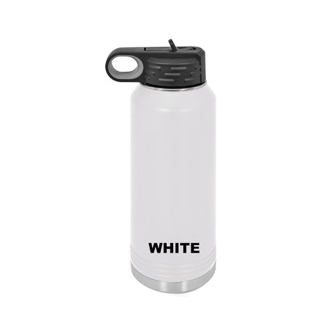 32oz Stainless Steel Water bottle Personalized Cheer or Football