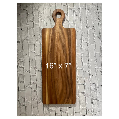 Engraved Handwritten Recipe Serving Board