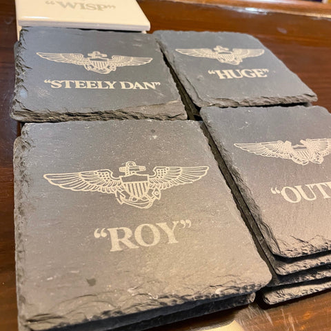 Naval/Marine Aviator Wings Coaster