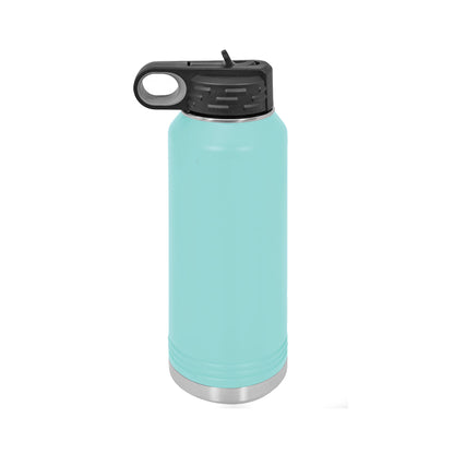Stainless Steel Water bottle Engraved 32oz  - NAME ONLY