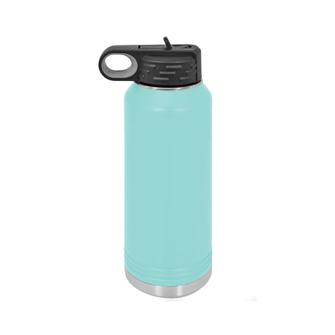 32oz Personalized Engraved Stainless Steel Water bottle - NAME ONLY