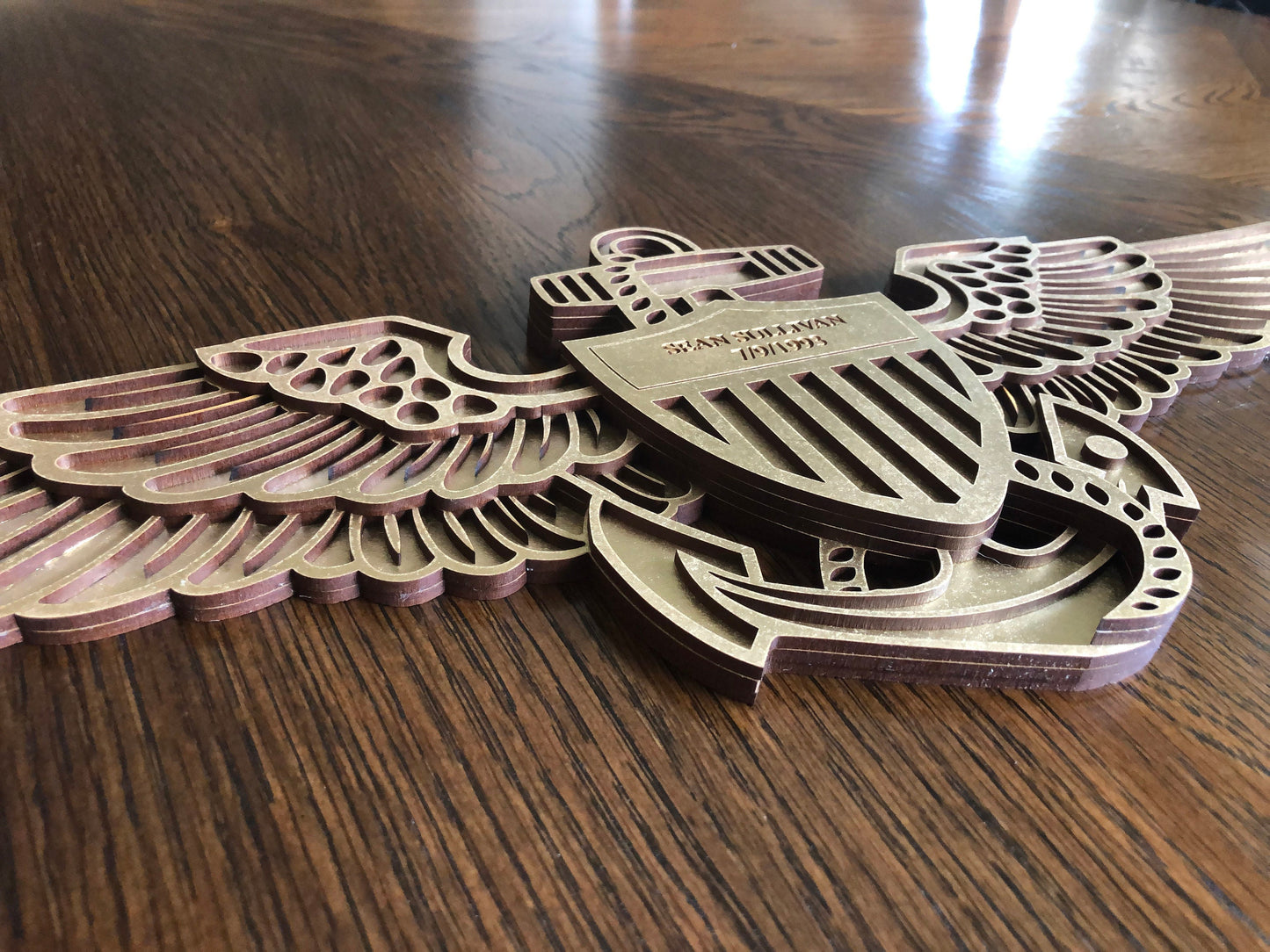 Naval Aviator Gold Wings  | Navy Pilot Wings  | Marine Personalized | Pilot Gift | Wings of Gold | Military Pilot