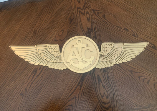 Naval Aircrew Gold Wings  | Personalized | Non-Personalized | Aircrew Gift | Retirement Gift