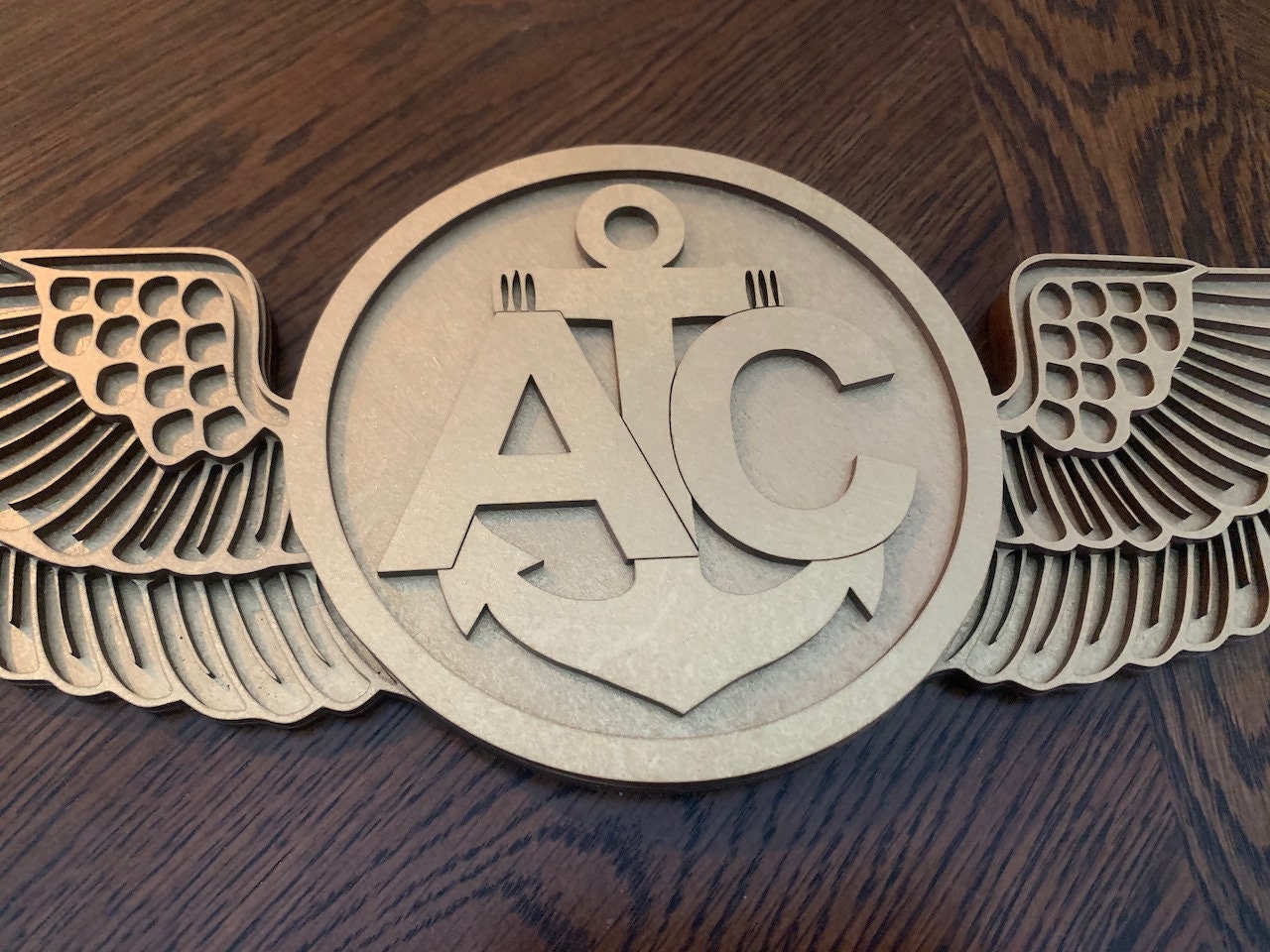Naval Aircrew Gold Wings  | Personalized | Non-Personalized | Aircrew Gift | Retirement Gift