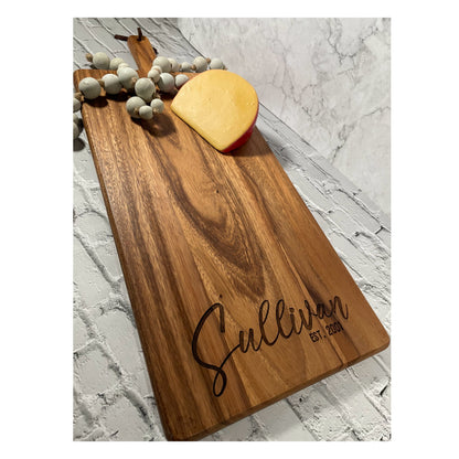 Personalized-Name Serving Board