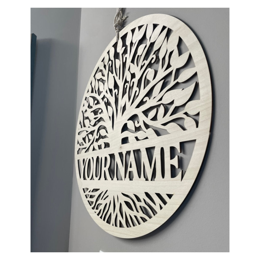 Tree of Life Laser-Cut - Personalized