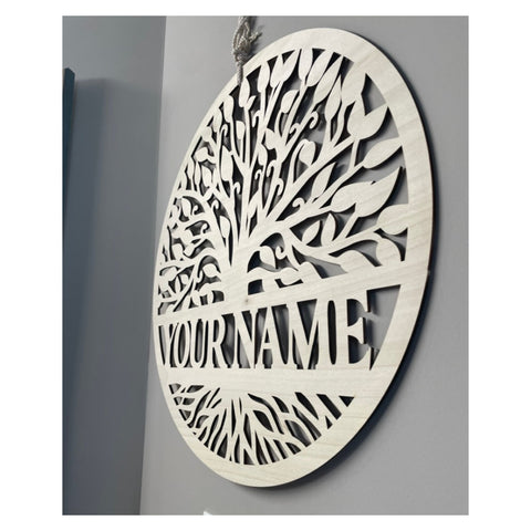 Tree of Life Laser-Cut - Personalized