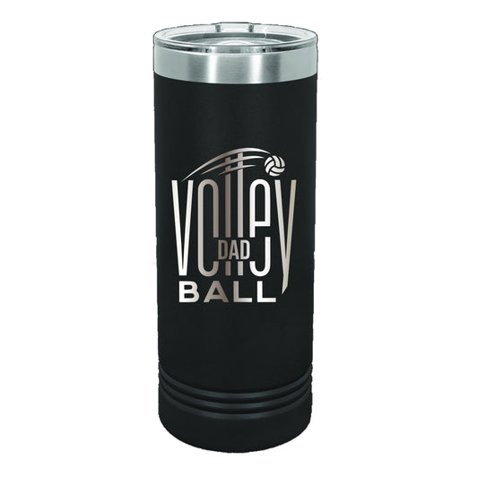 Volleyball Skinny Stainless Steel Double Wall 22oz Tumbler