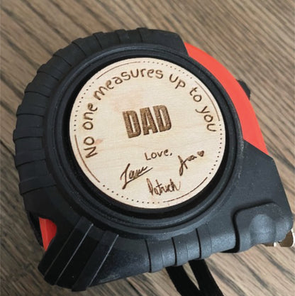 No One Measures Up To You - Handwritten Personalization